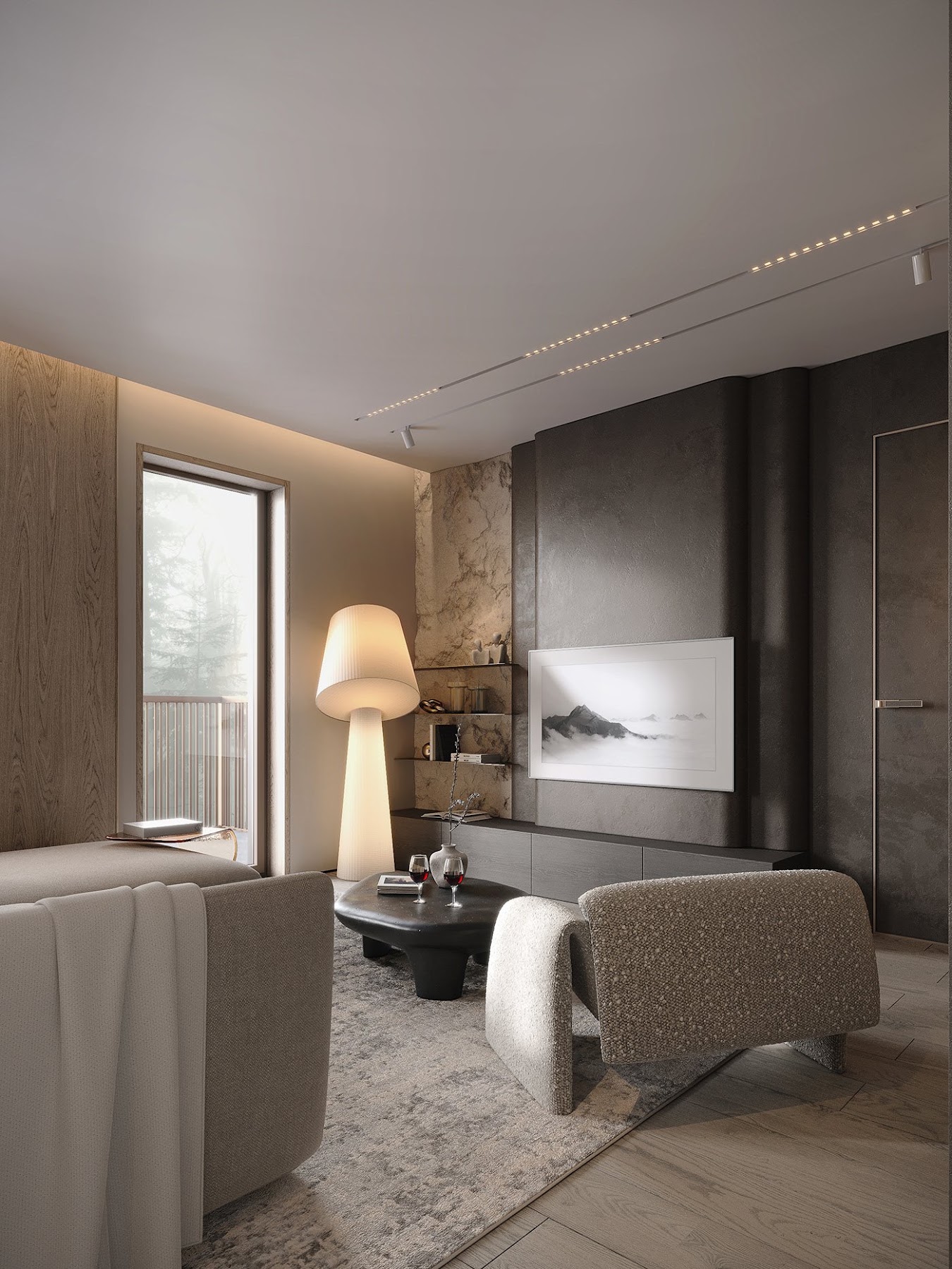 Căn hộ Minimal 68m² — ảnh minh họa concept 5