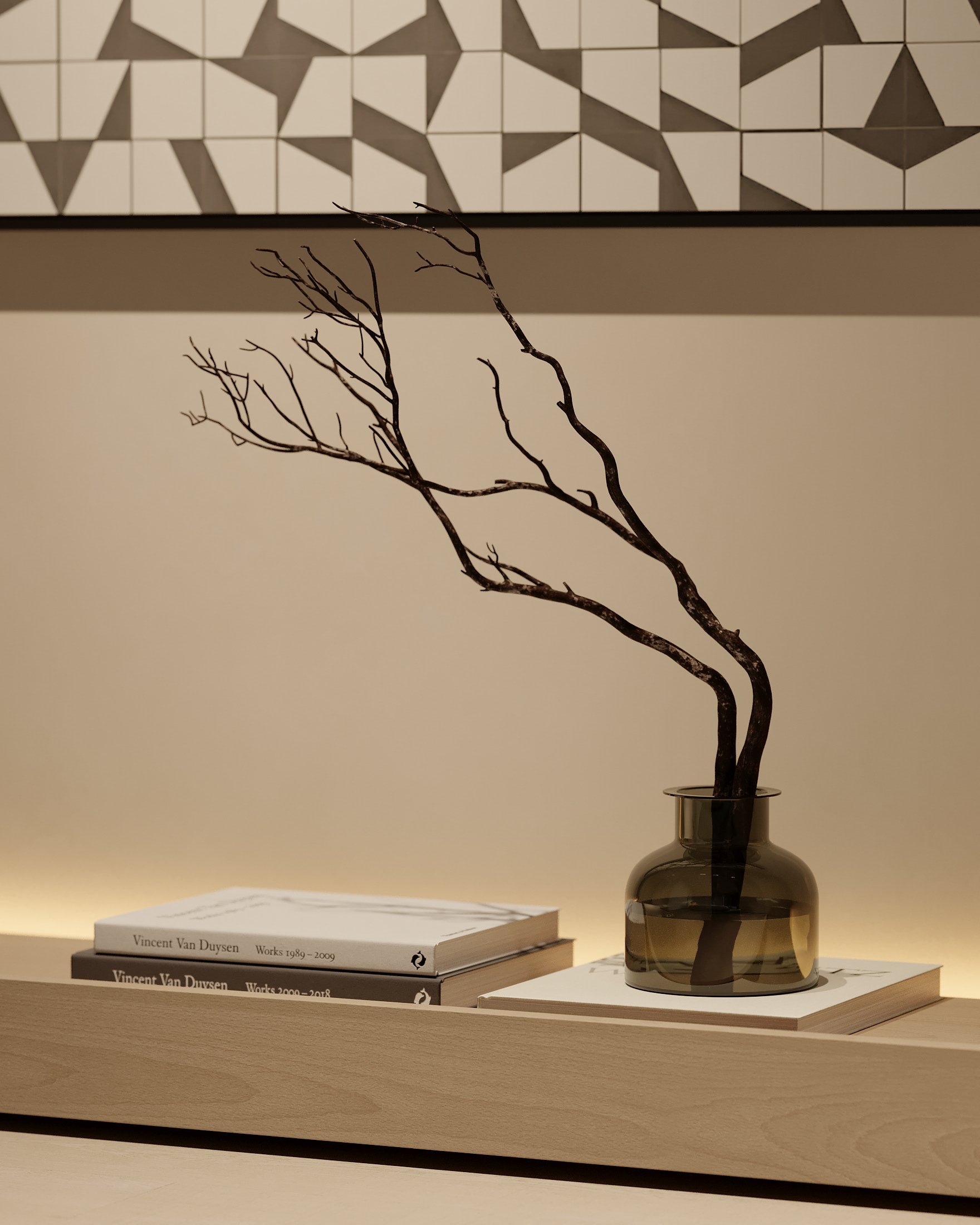 Căn hộ Japandi 92m² — ảnh minh họa concept 2