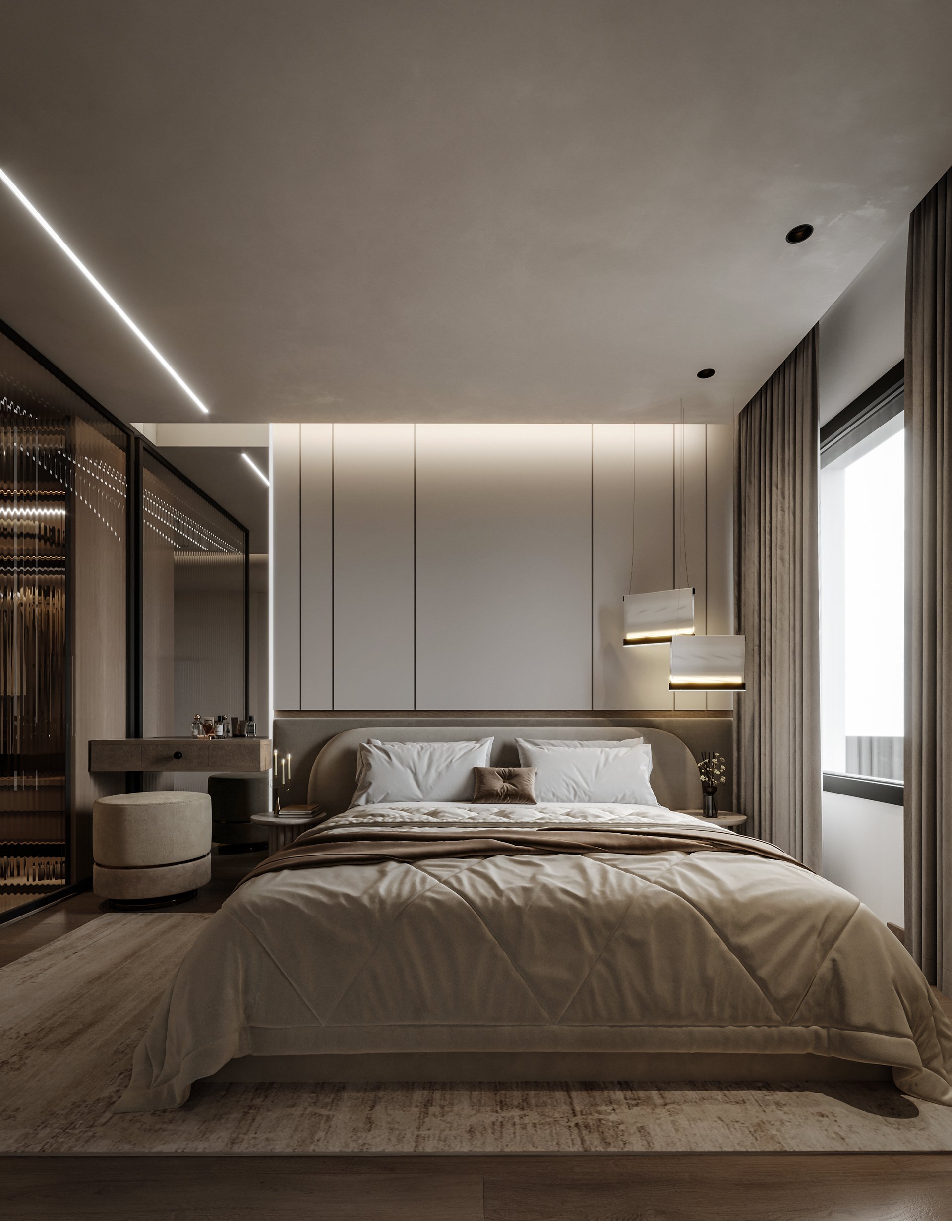Căn hộ Contemporary 110m² — ảnh minh họa concept 4