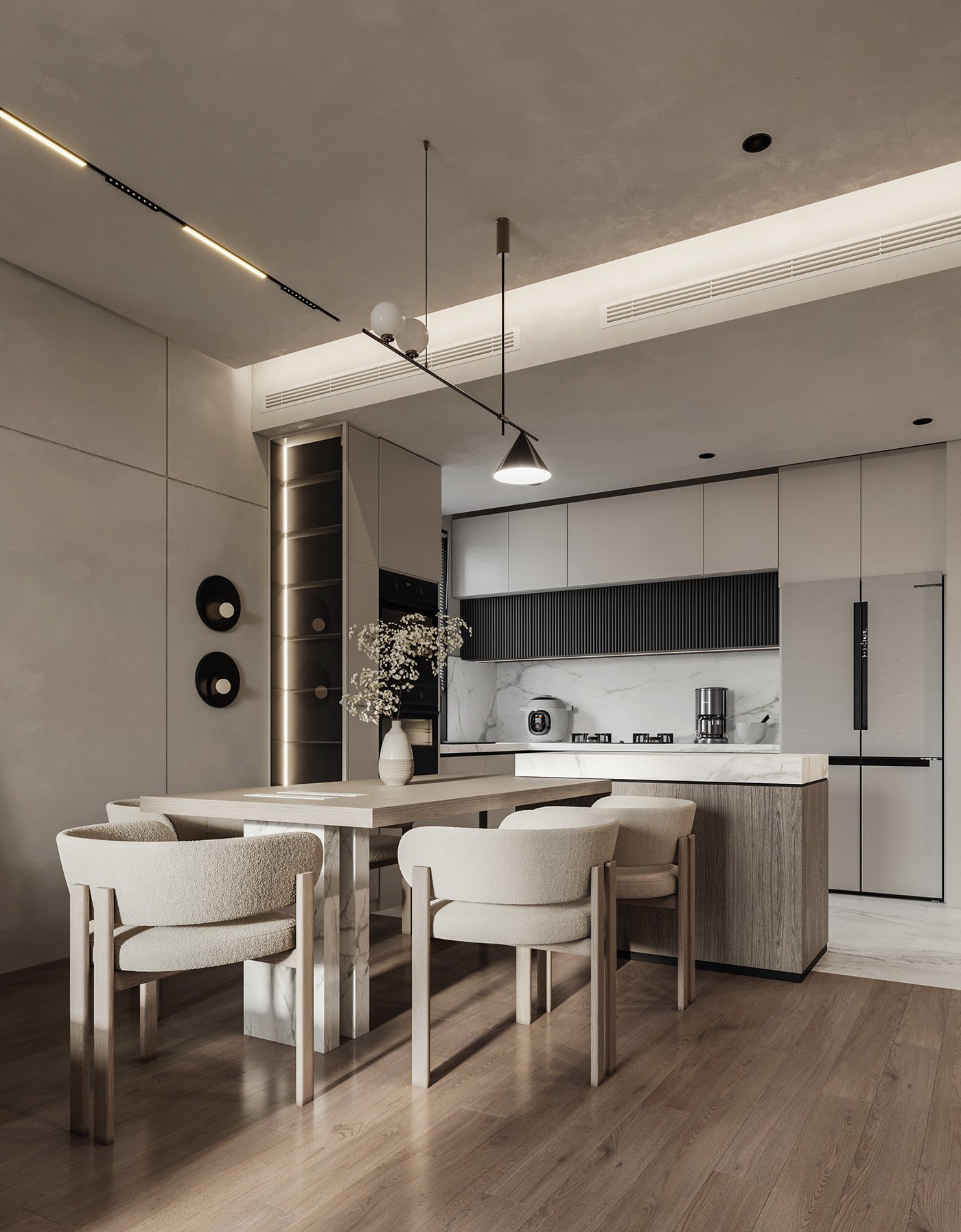 Căn hộ Contemporary 110m² — ảnh minh họa concept 7