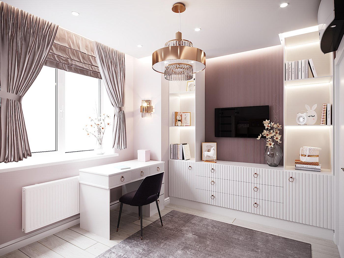 Căn hộ Quiet Luxury 135m² — ảnh minh họa concept 2