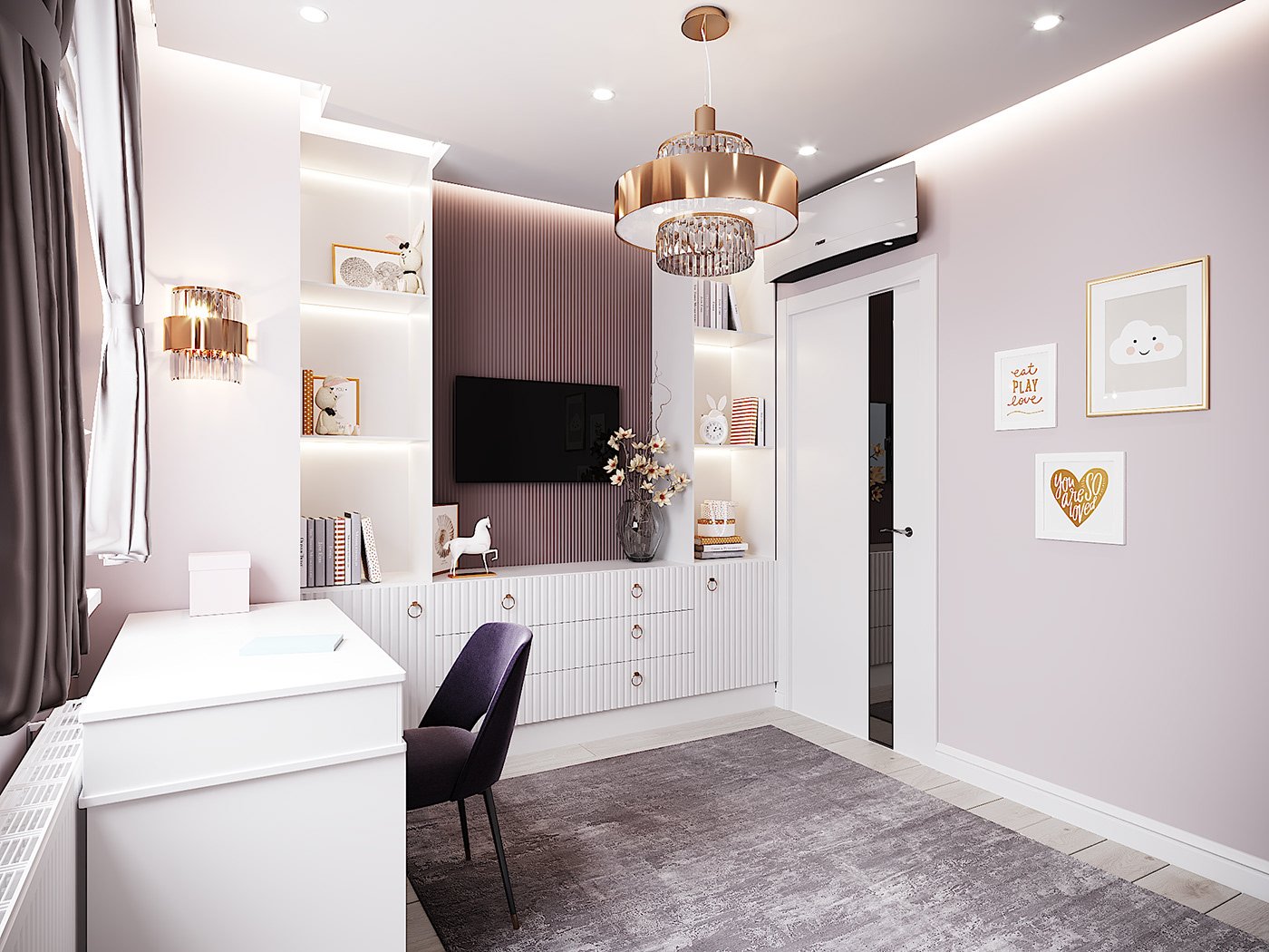 Căn hộ Quiet Luxury 135m² — ảnh minh họa concept 4