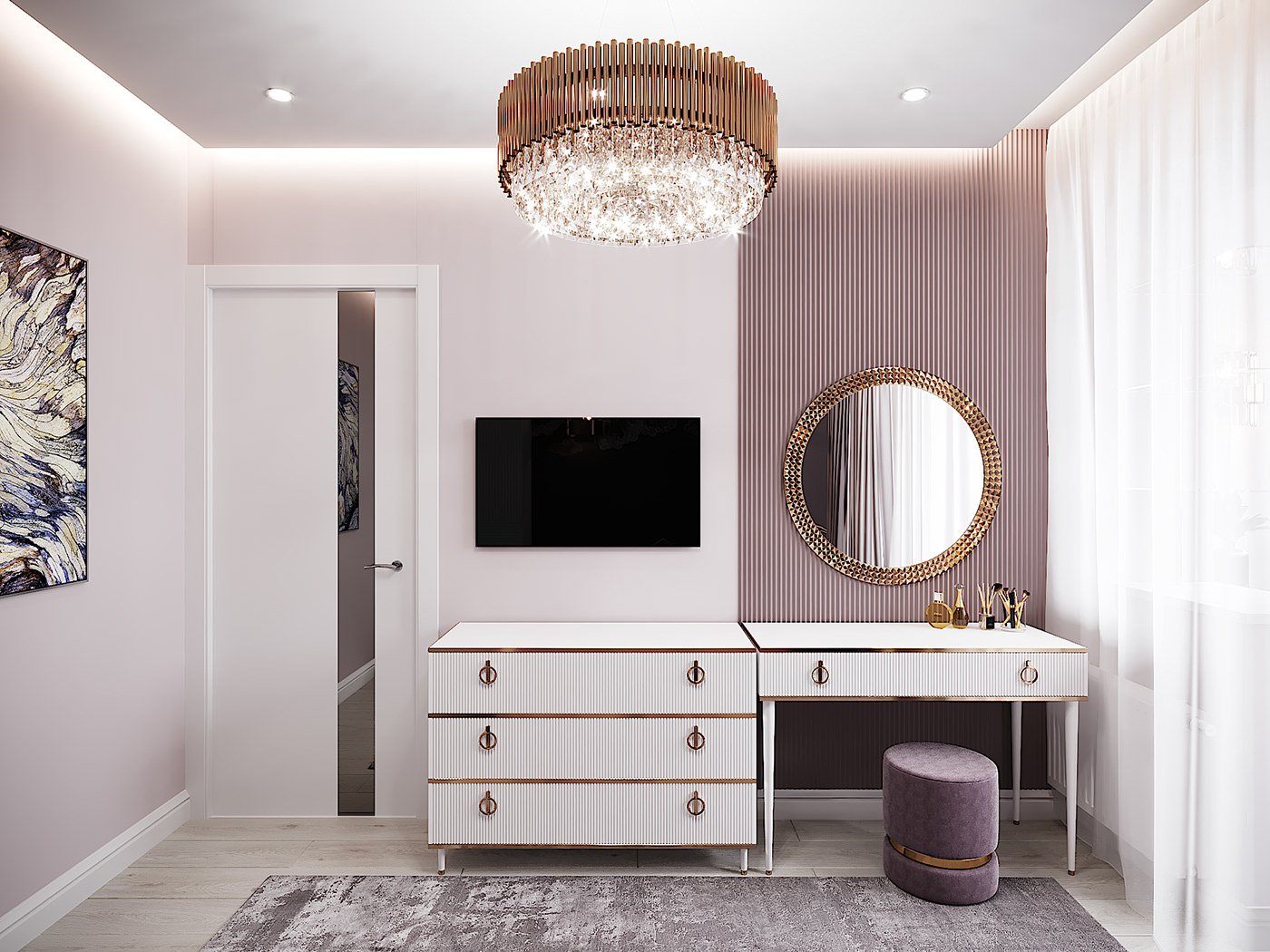 Căn hộ Quiet Luxury 135m² — ảnh minh họa concept 6