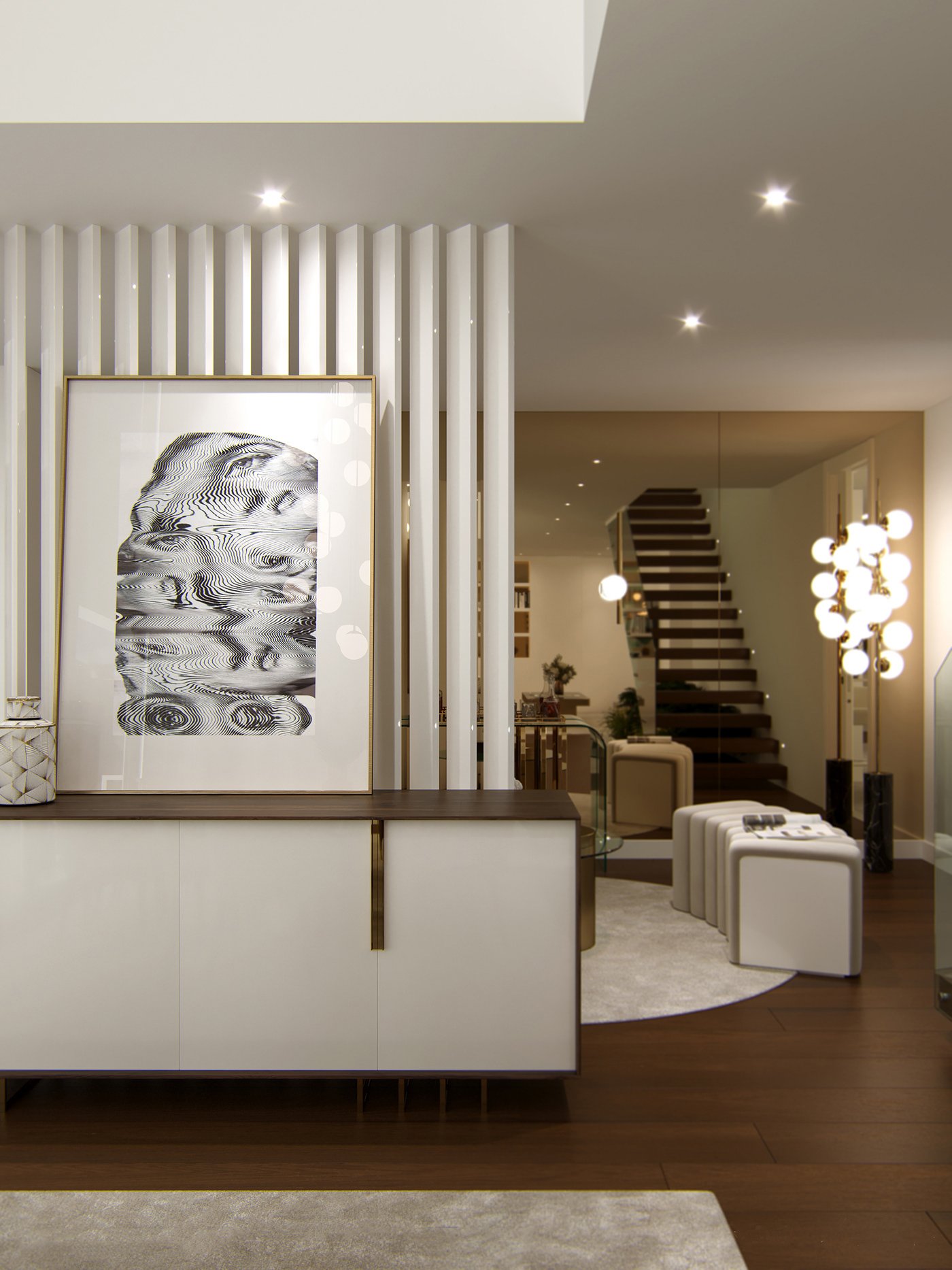 Nhà phố Japandi 3 tầng — ảnh minh họa concept 7