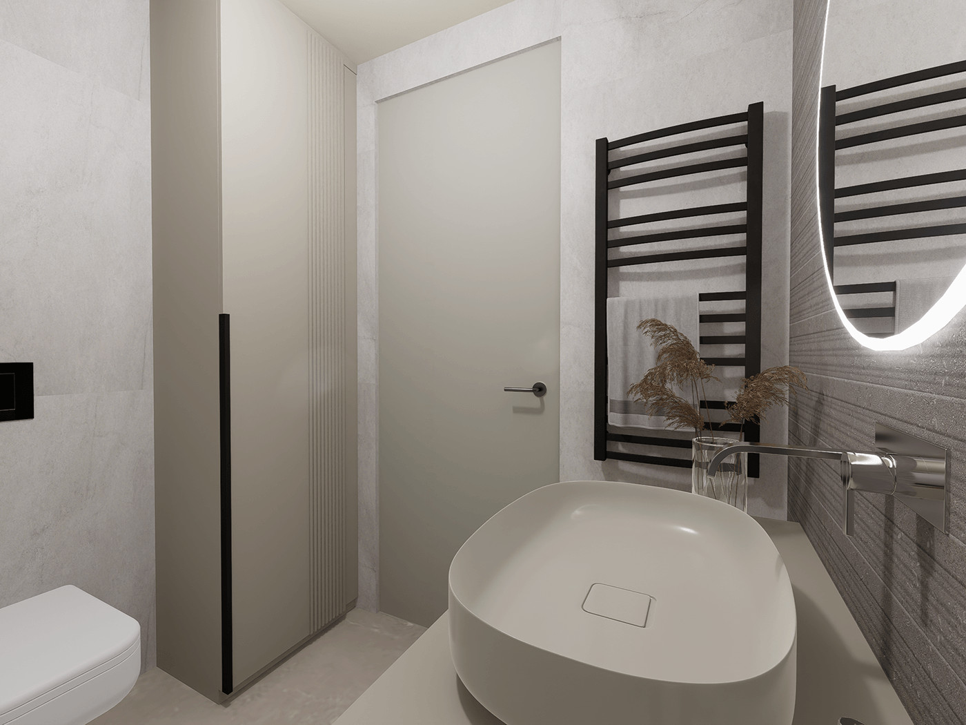 Nhà phố Modern 3 tầng — ảnh minh họa concept 5