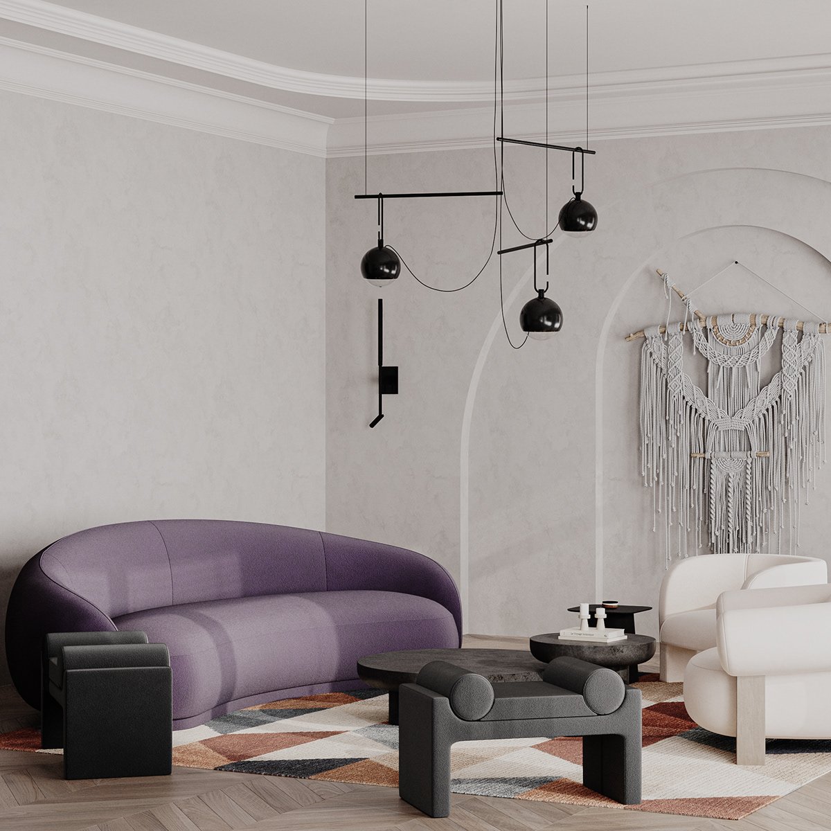 Nhà phố Lam 200m² — ảnh minh họa concept 3