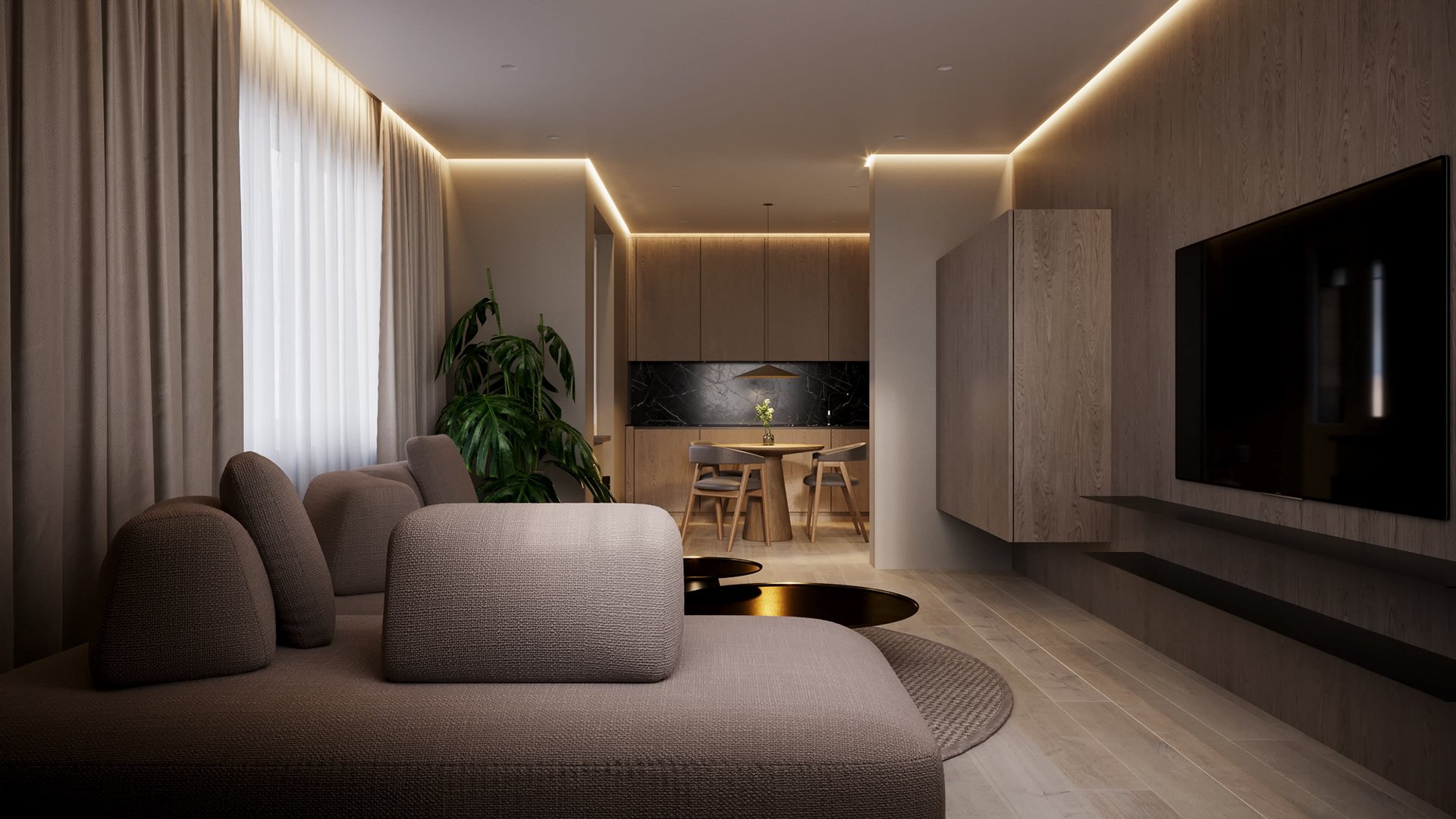 Nhà phố Warm Stone 220m²