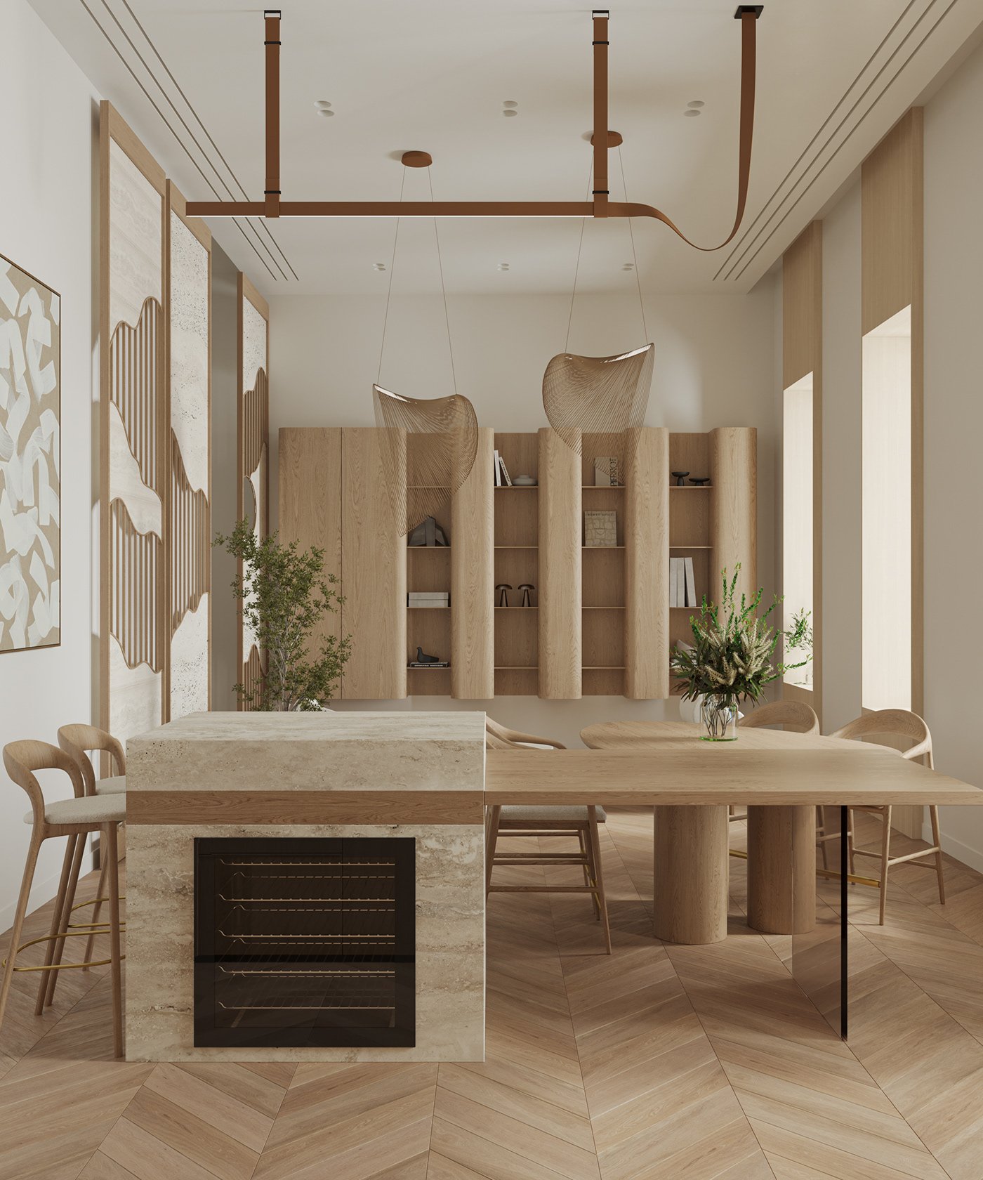 Biệt thự Contemporary — ảnh minh họa concept 4