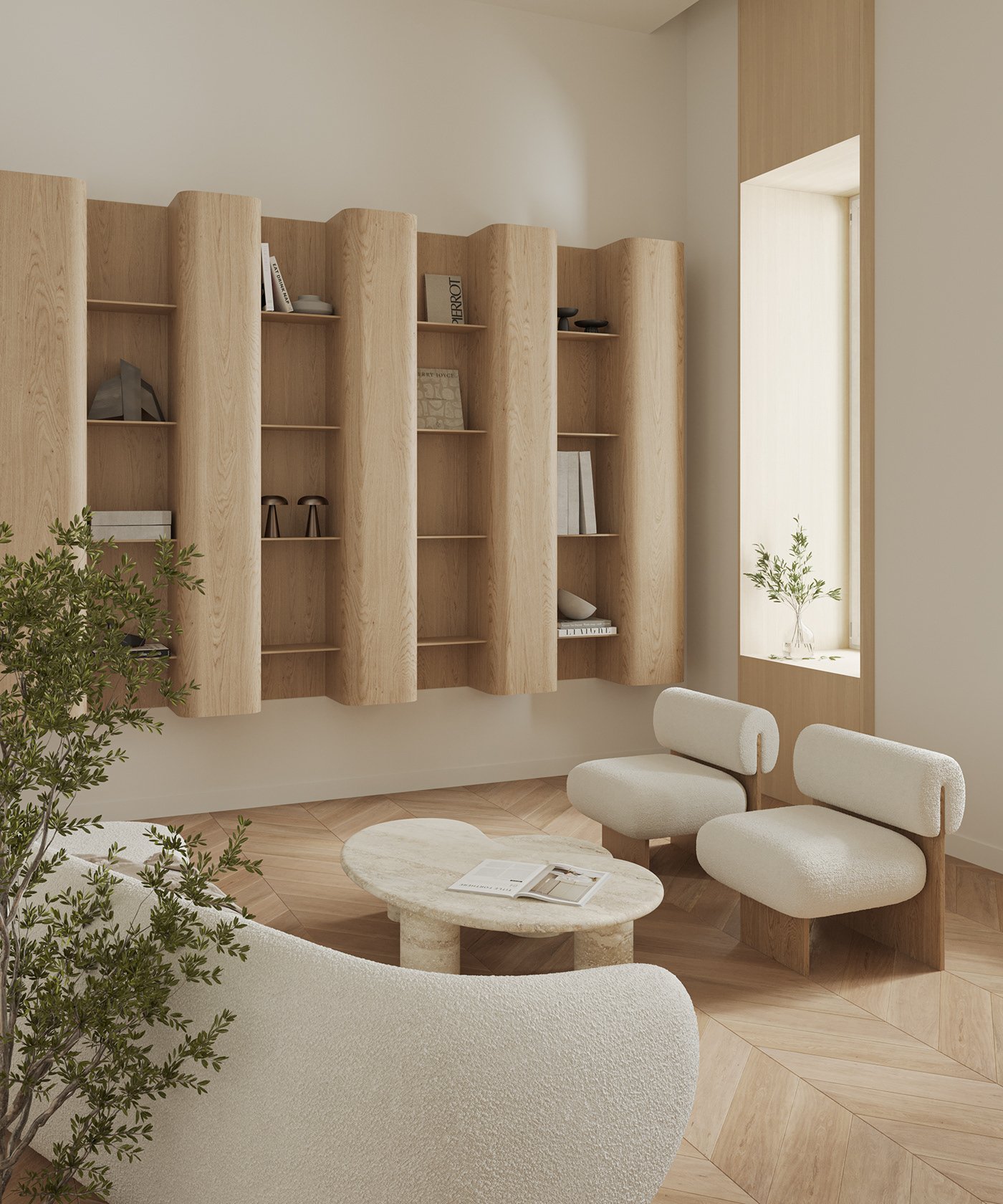 Biệt thự Contemporary — ảnh minh họa concept 5
