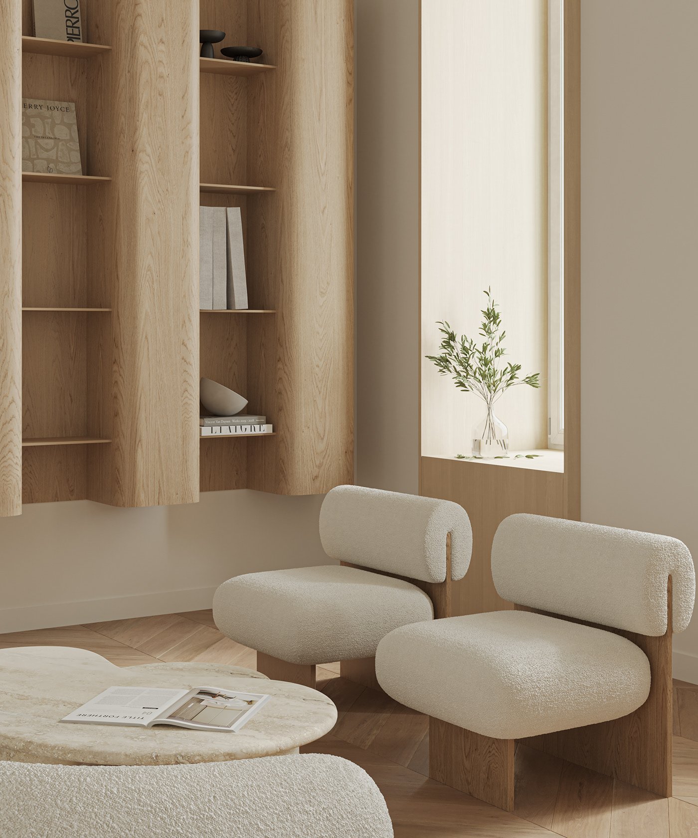Biệt thự Contemporary — ảnh minh họa concept 6