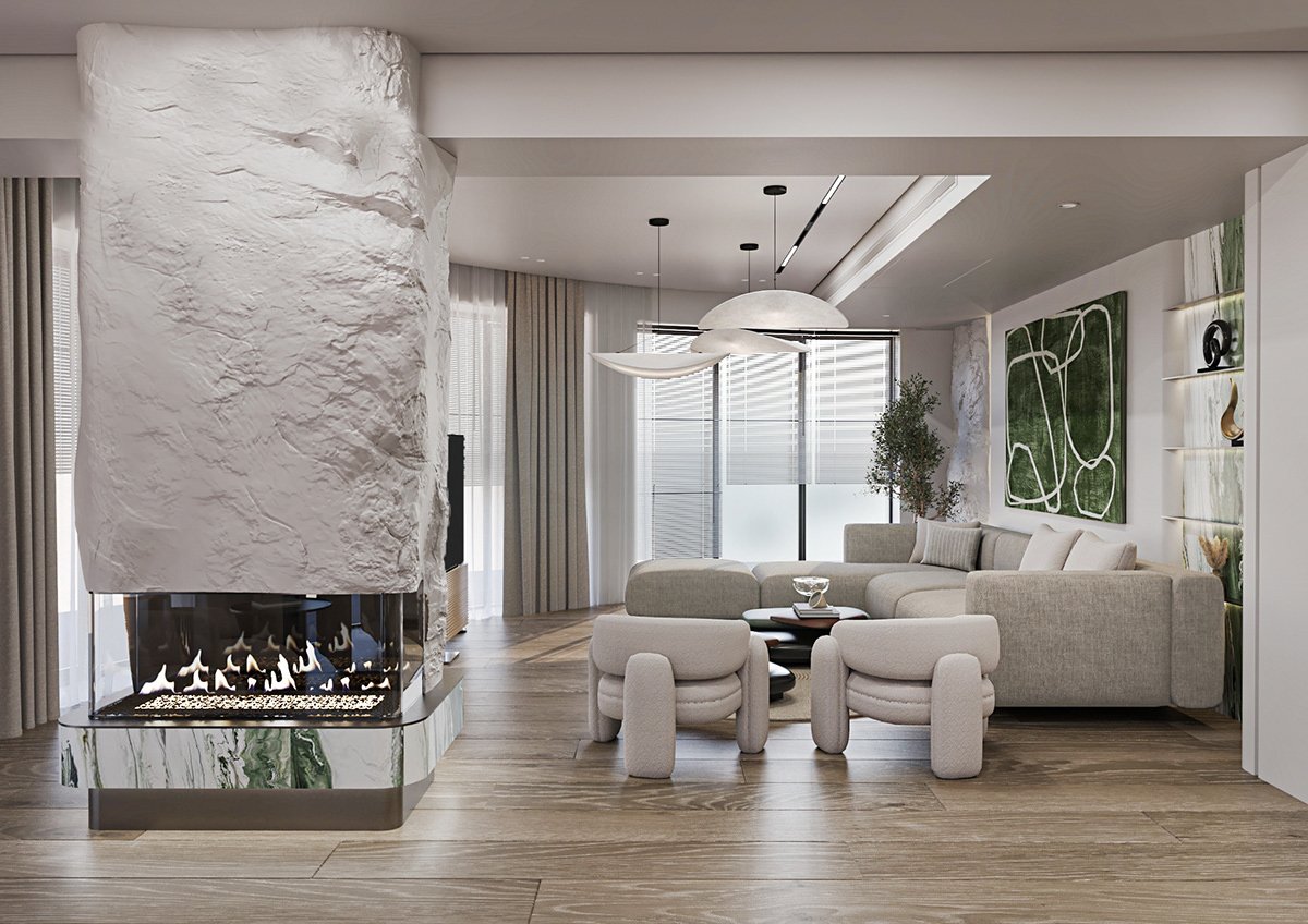 Villa Courtyard 280m² — ảnh minh họa concept 4