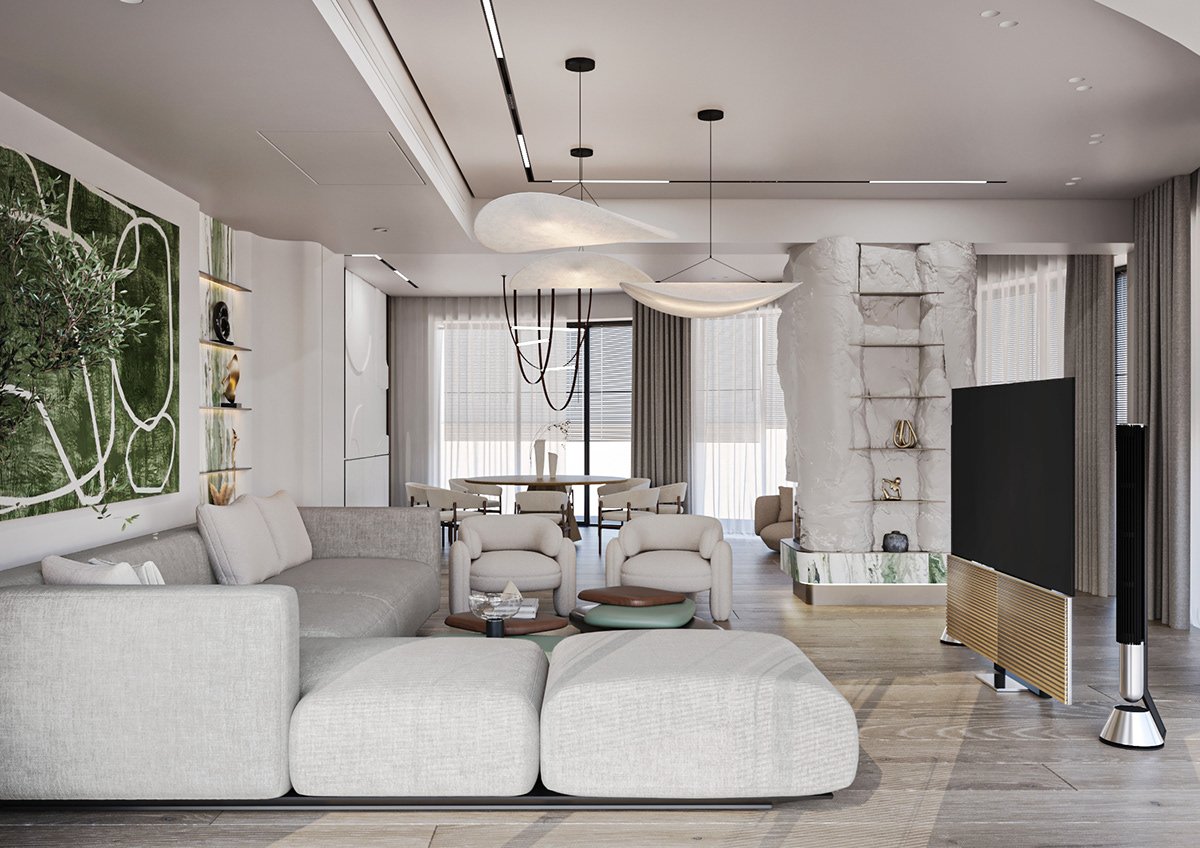Villa Courtyard 280m² — ảnh minh họa concept 7