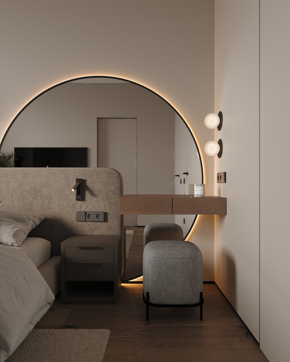 Biệt thự Japandi 310m² — ảnh minh họa concept 3