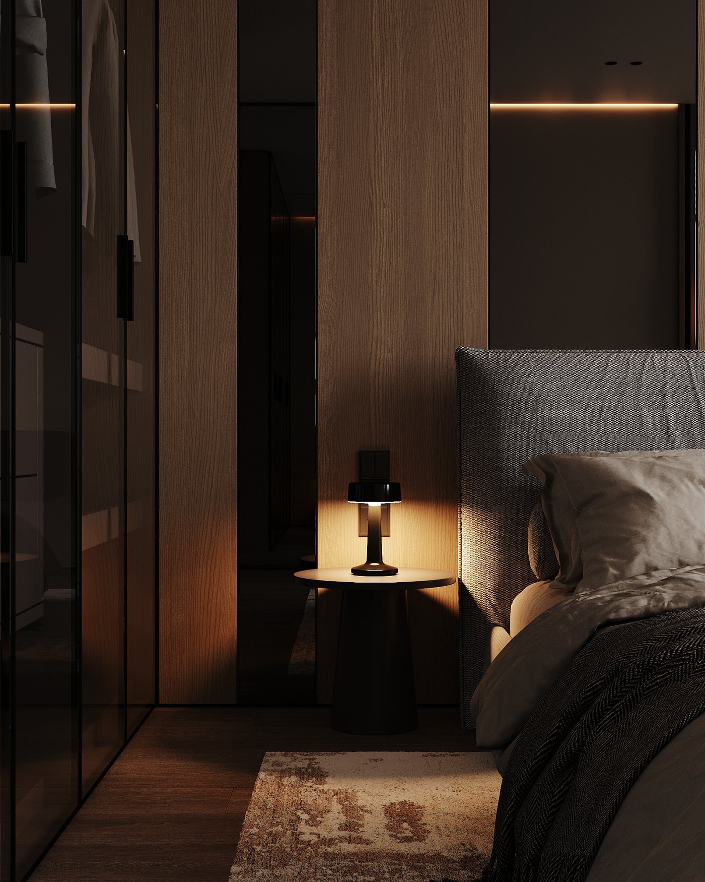 Soft Minimal Interior 75m² — ảnh minh họa concept 2