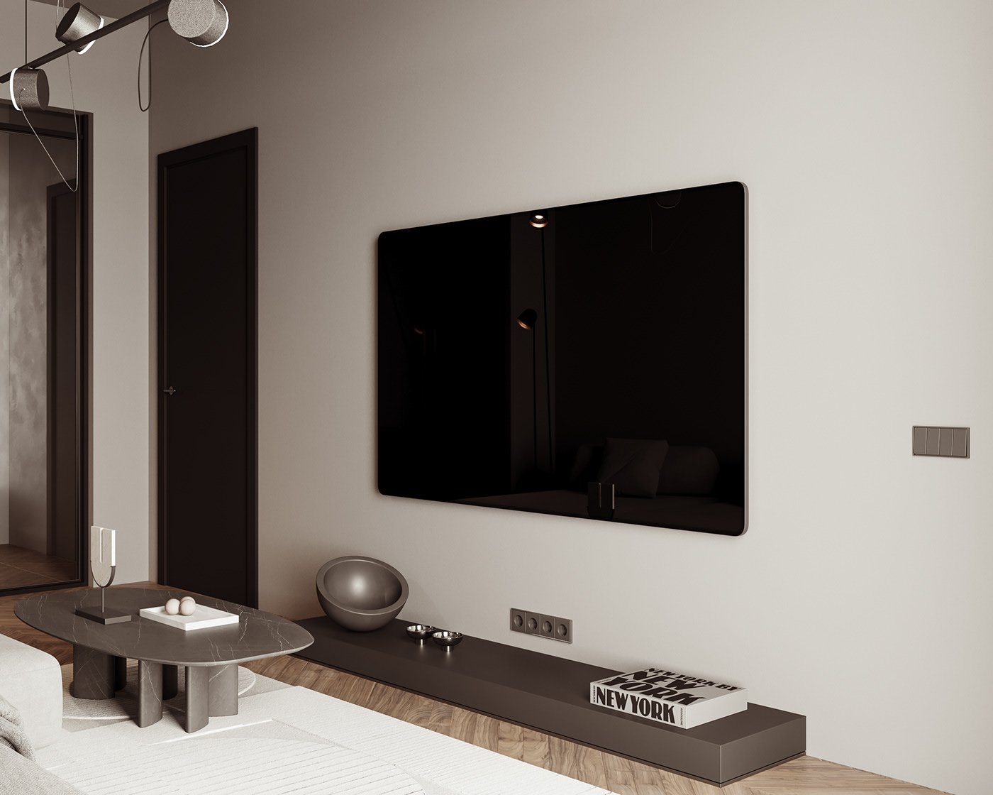 Japandi Living 105m² — ảnh minh họa concept 4
