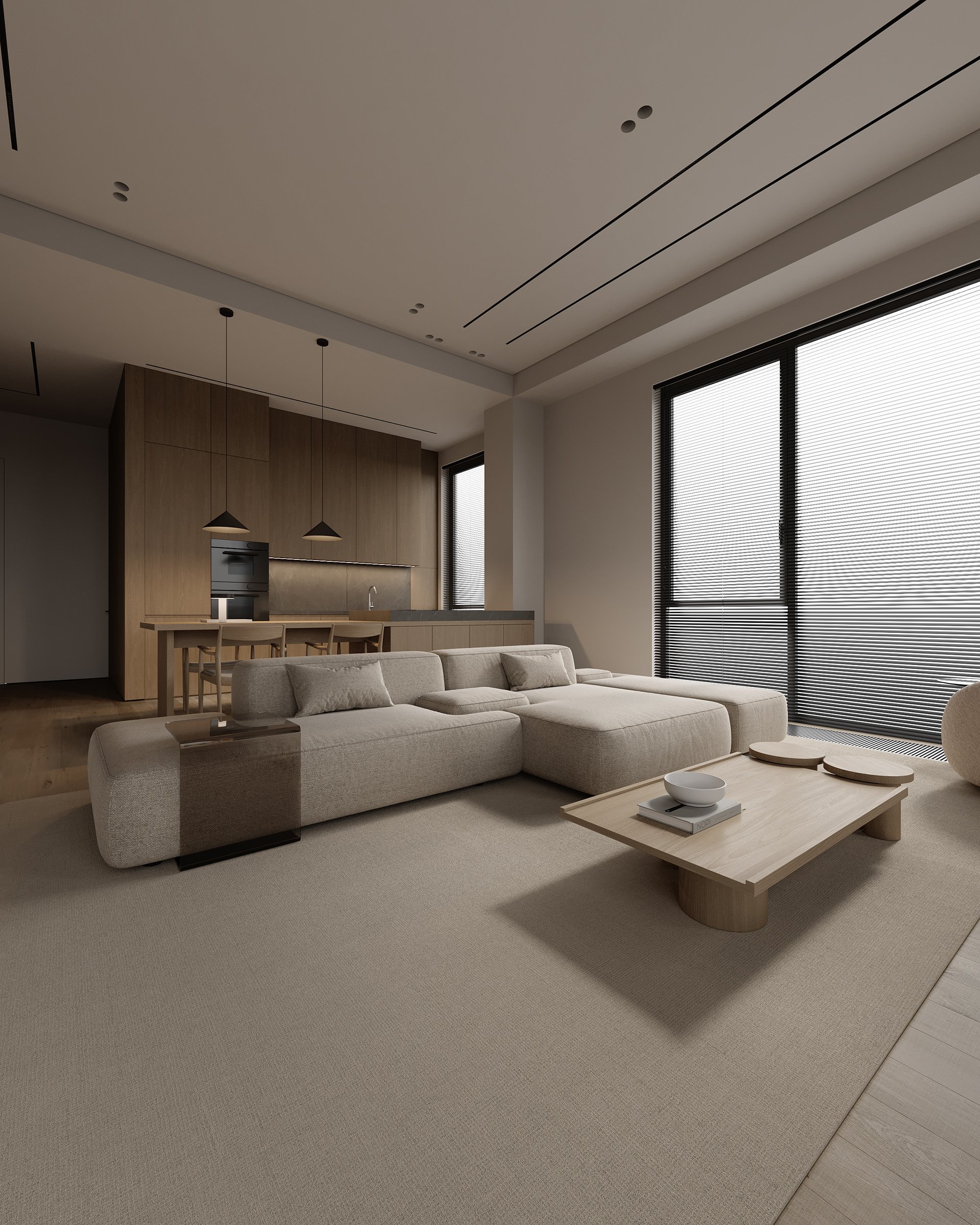 Calm Neutral Interior 88m²
