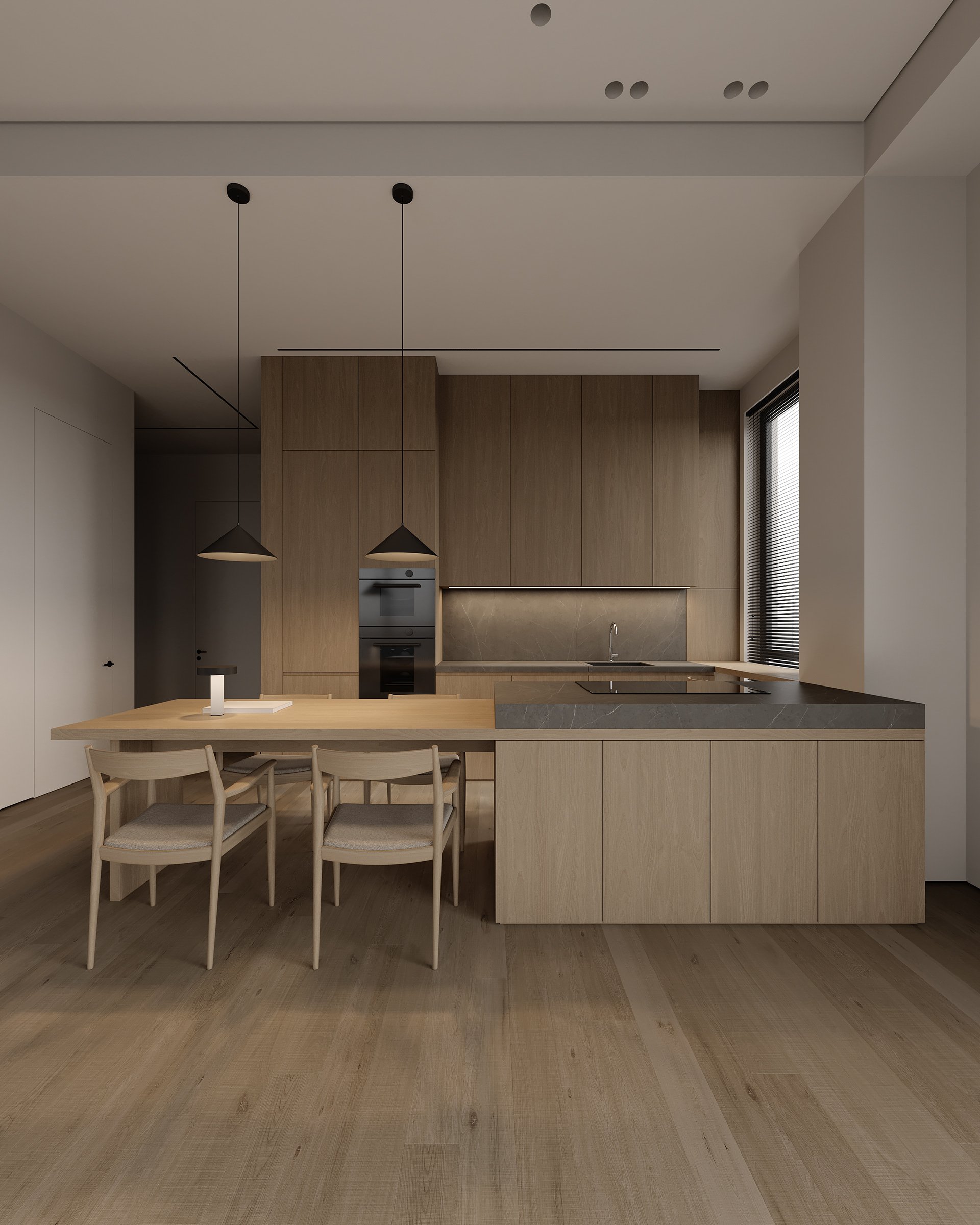 Calm Neutral Interior 88m² — ảnh minh họa concept 7