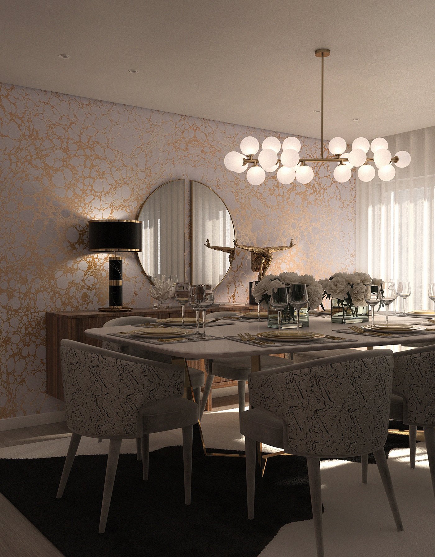 Craft Indochine Interior 112m² — ảnh minh họa concept 5