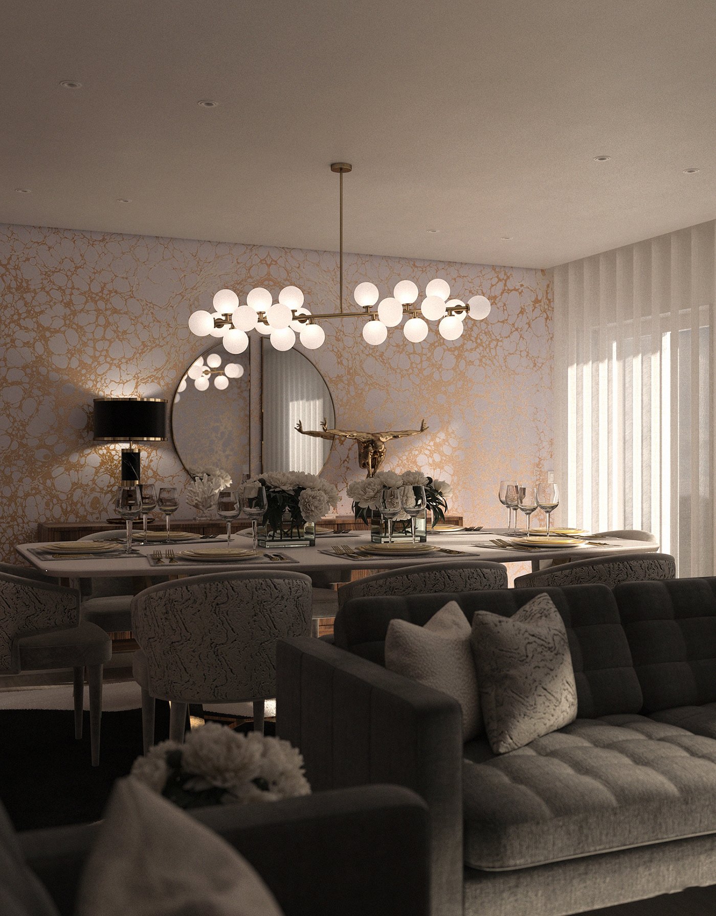 Craft Indochine Interior 112m² — ảnh minh họa concept 7