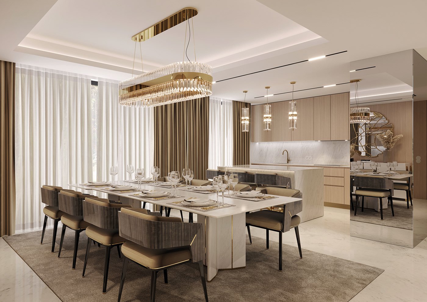Mặt tiền Contemporary