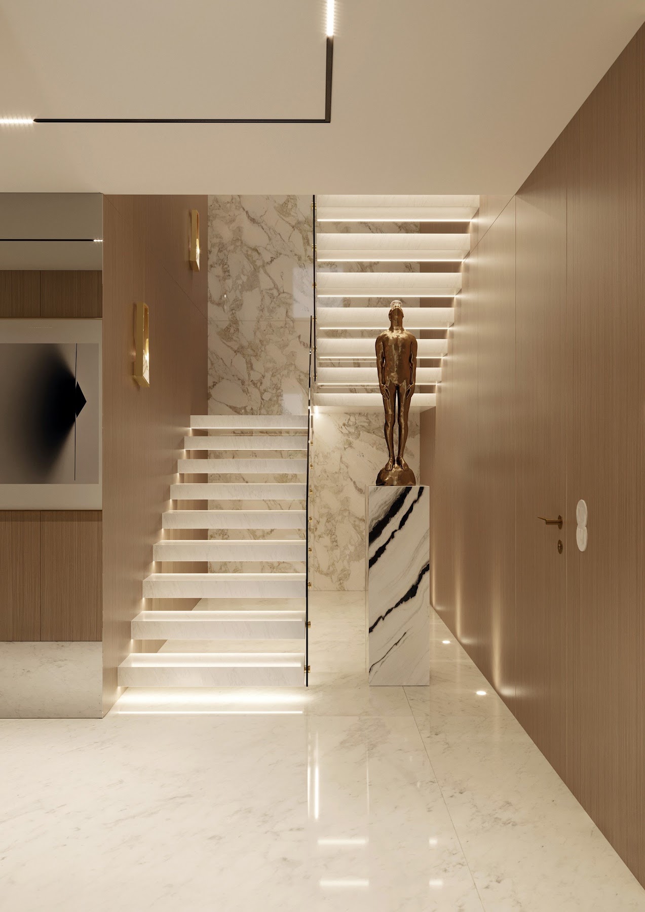 Mặt tiền Contemporary — ảnh minh họa concept 3