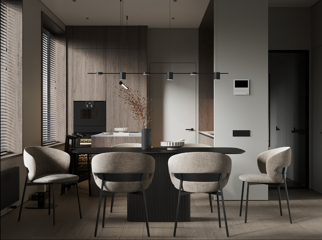 Mặt tiền Lam Screen 180m² — ảnh minh họa concept 2