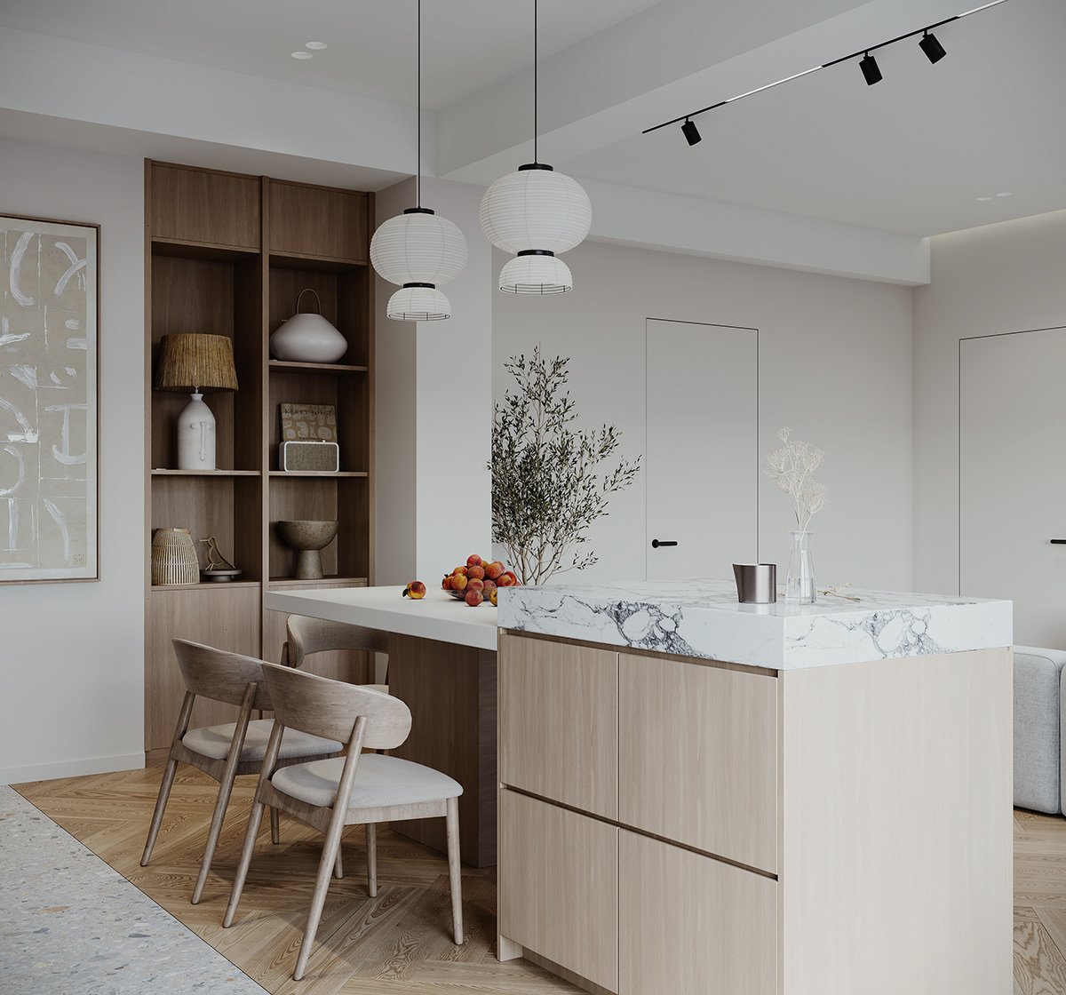Japandi Garden Edge 190m² — ảnh minh họa concept 6
