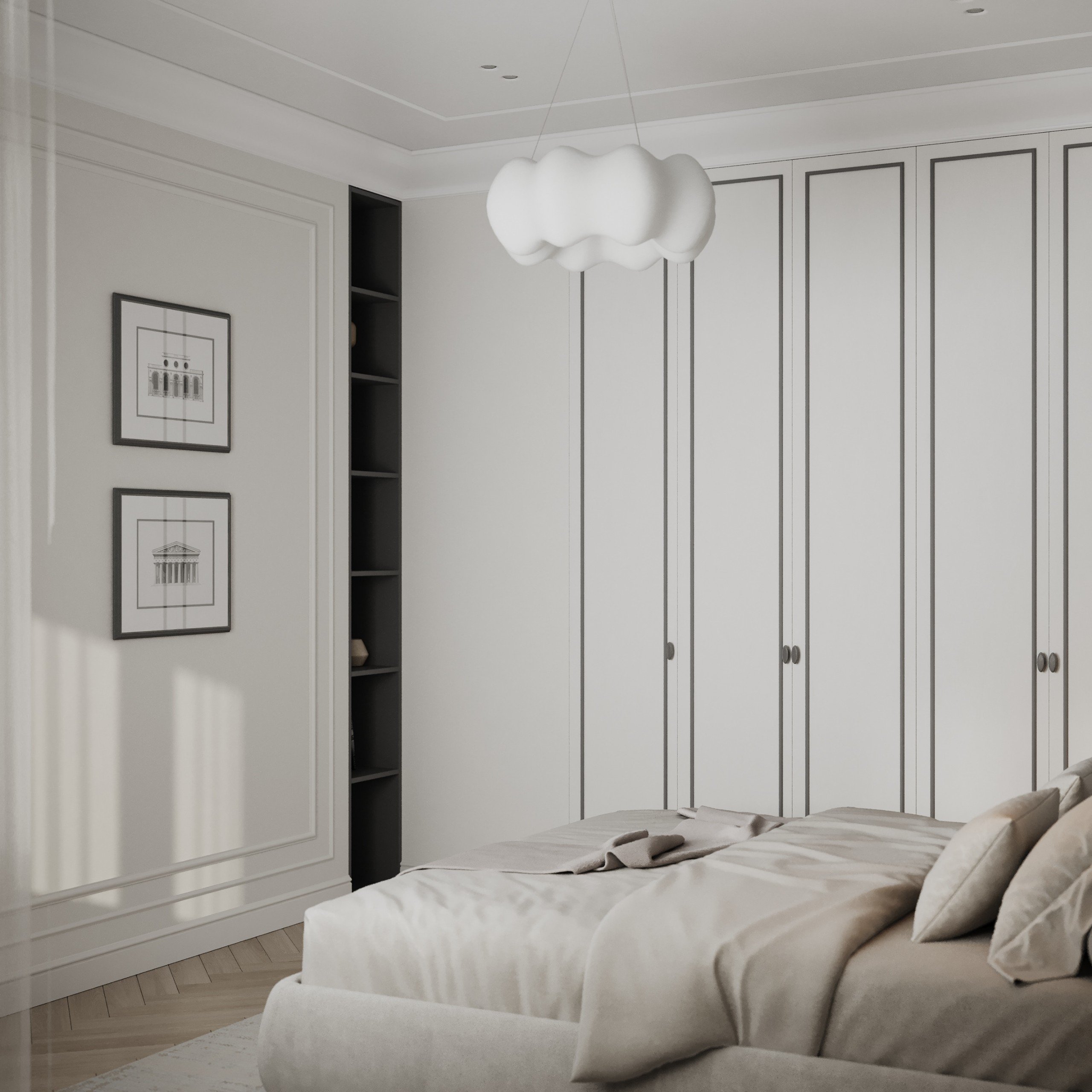 Phòng khách Wabi 32m² — ảnh minh họa concept 2