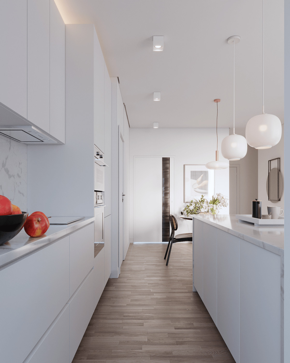 Phòng khách Deep Tone 50m² — ảnh minh họa concept 4